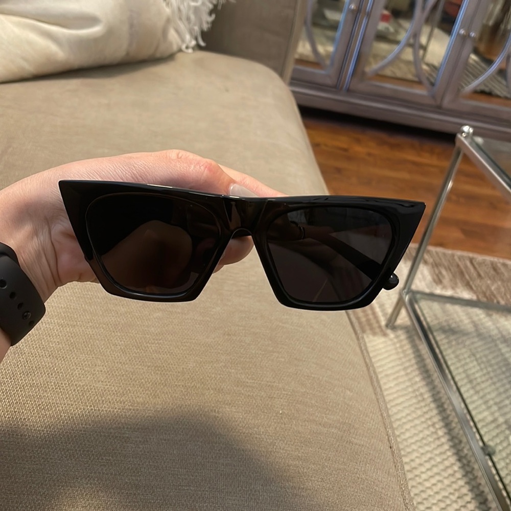 SOJOS Oversized Square Cateye Polarized Sunglasses for Women Men Big Trendy Sunn